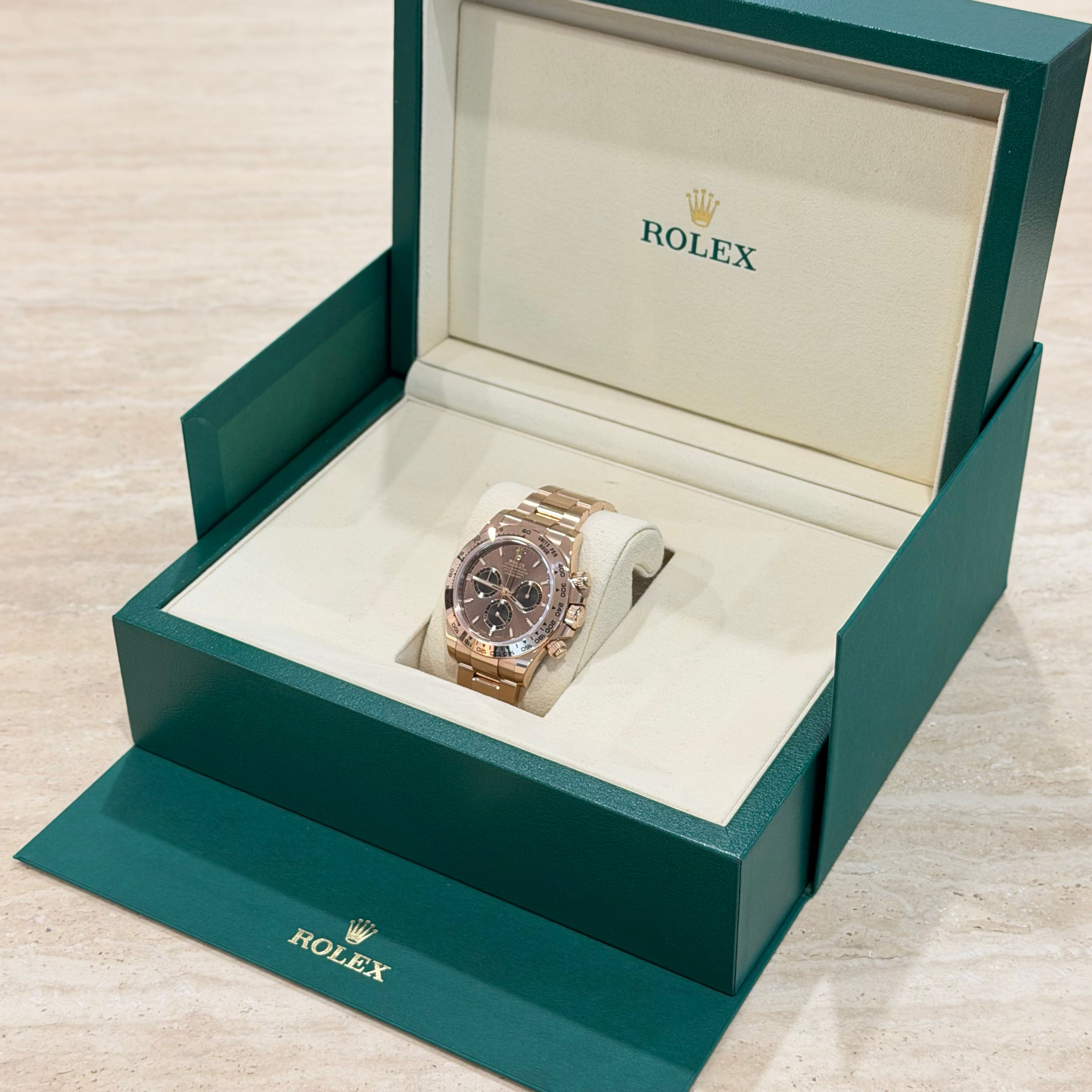 Rolex Cosmograph Daytona 126505 Chocolate Dial Full Set