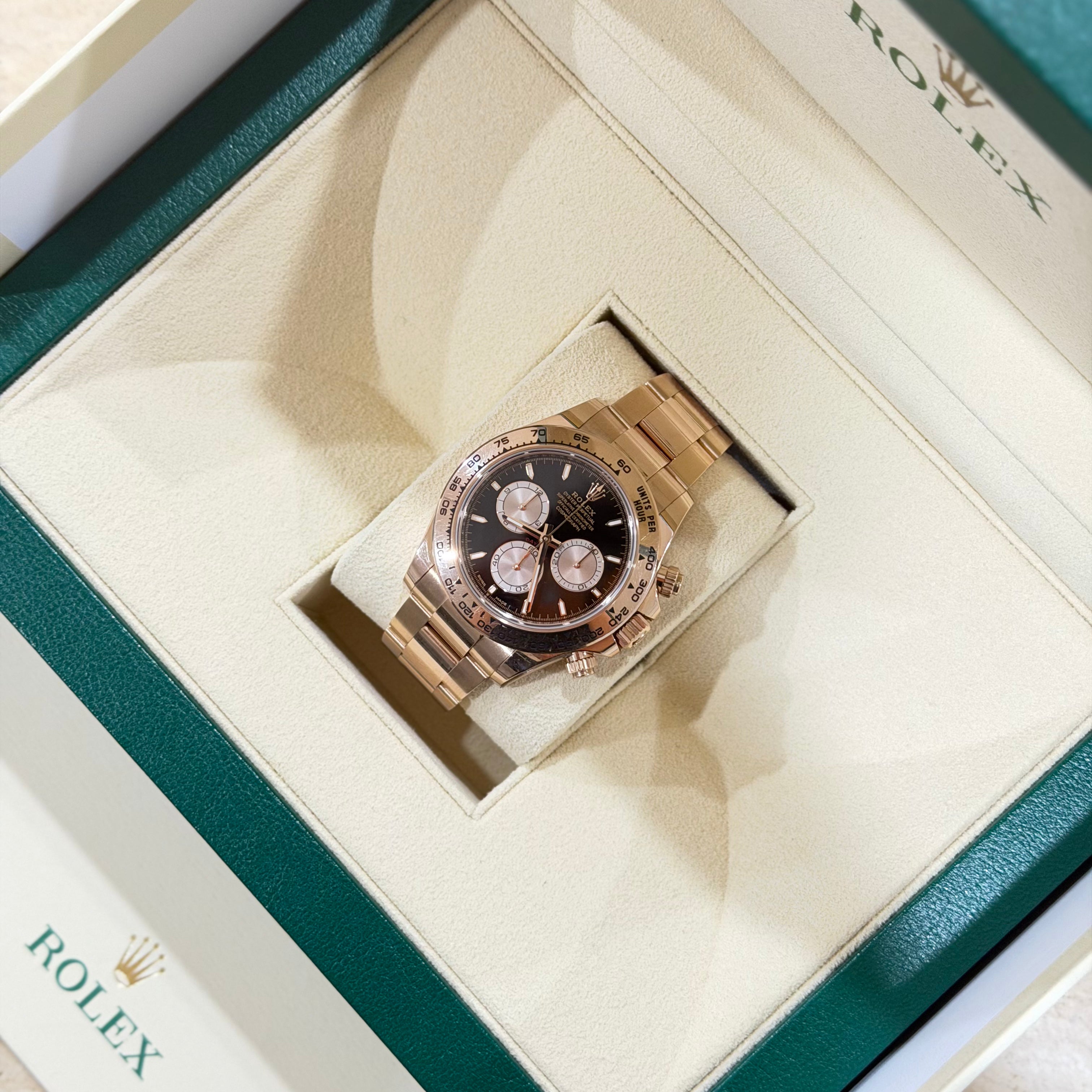 Rolex Cosmograph Daytona 126505 Black Dial Full Set