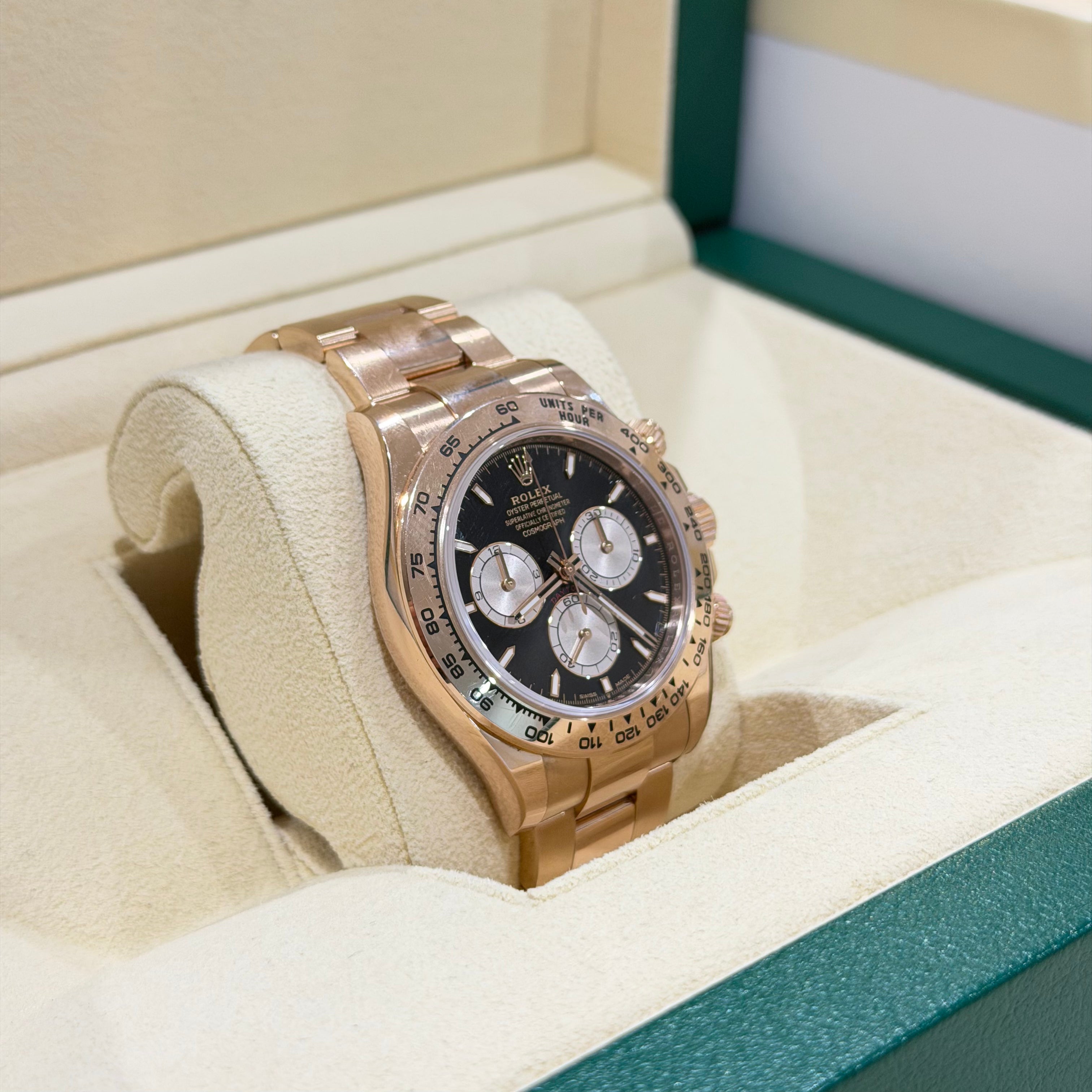 Rolex Cosmograph Daytona 126505 Black Dial Full Set