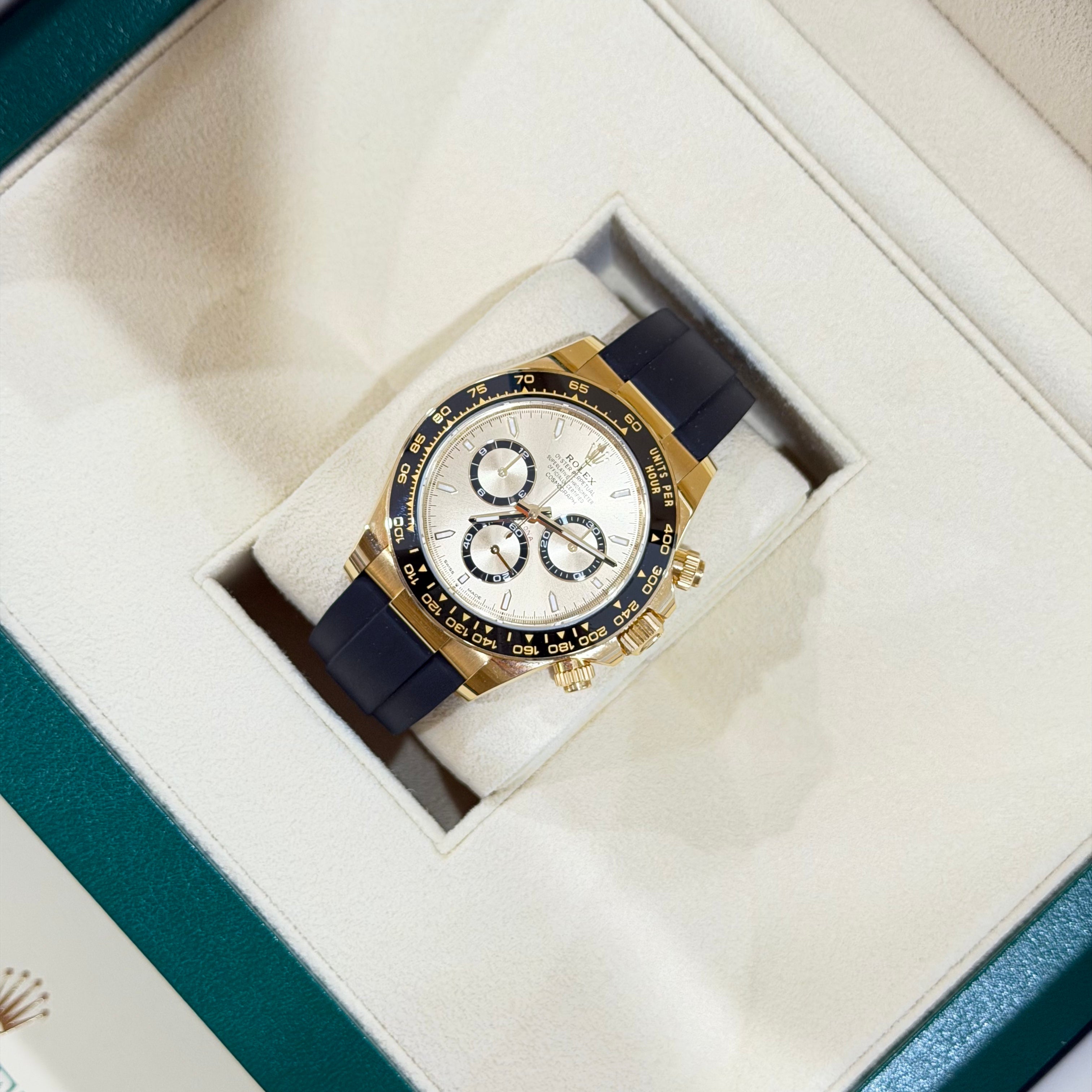 Rolex Cosmograph Daytona 126518LN Champagne Dial Full Set