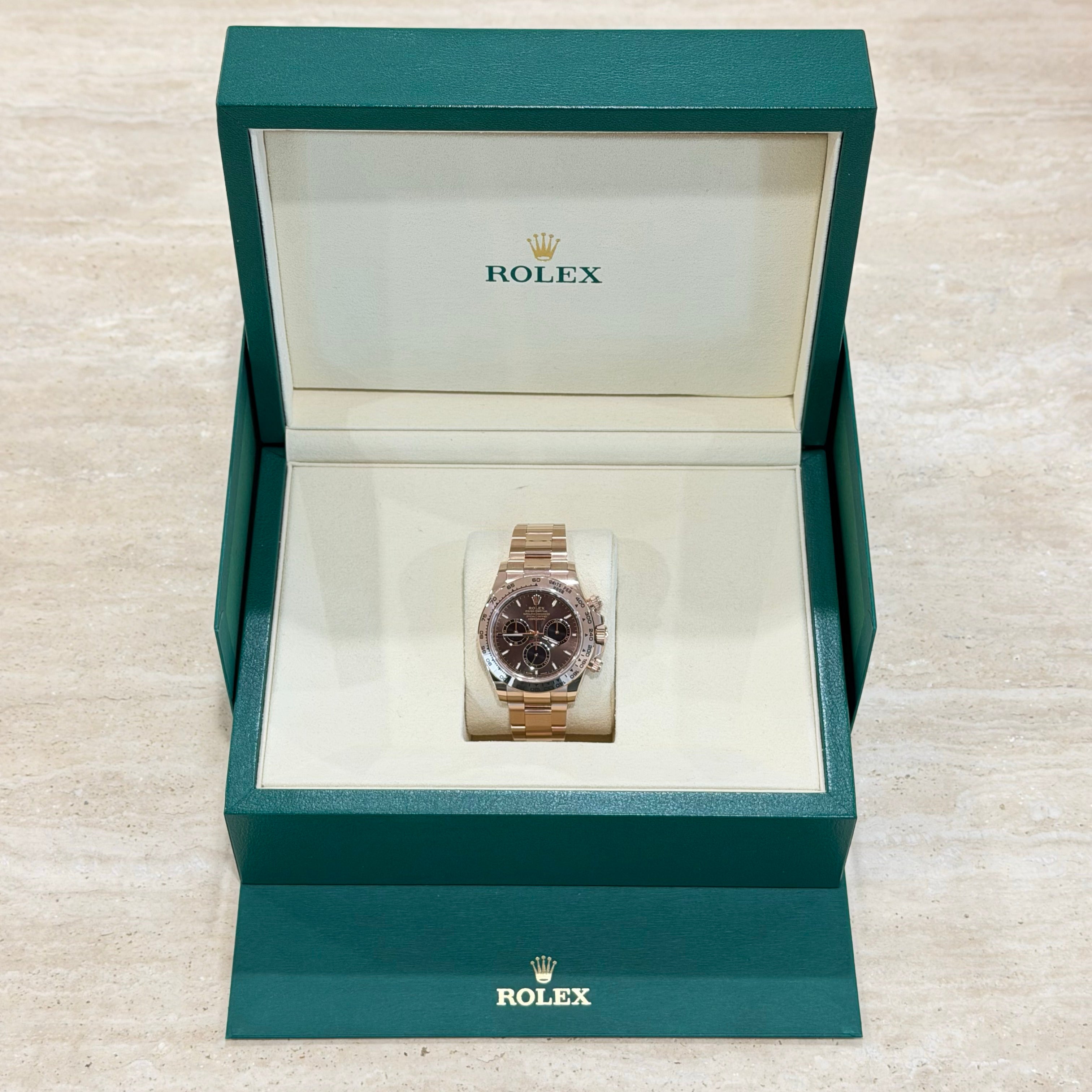 Rolex Cosmograph Daytona 126505 Chocolate Dial Full Set