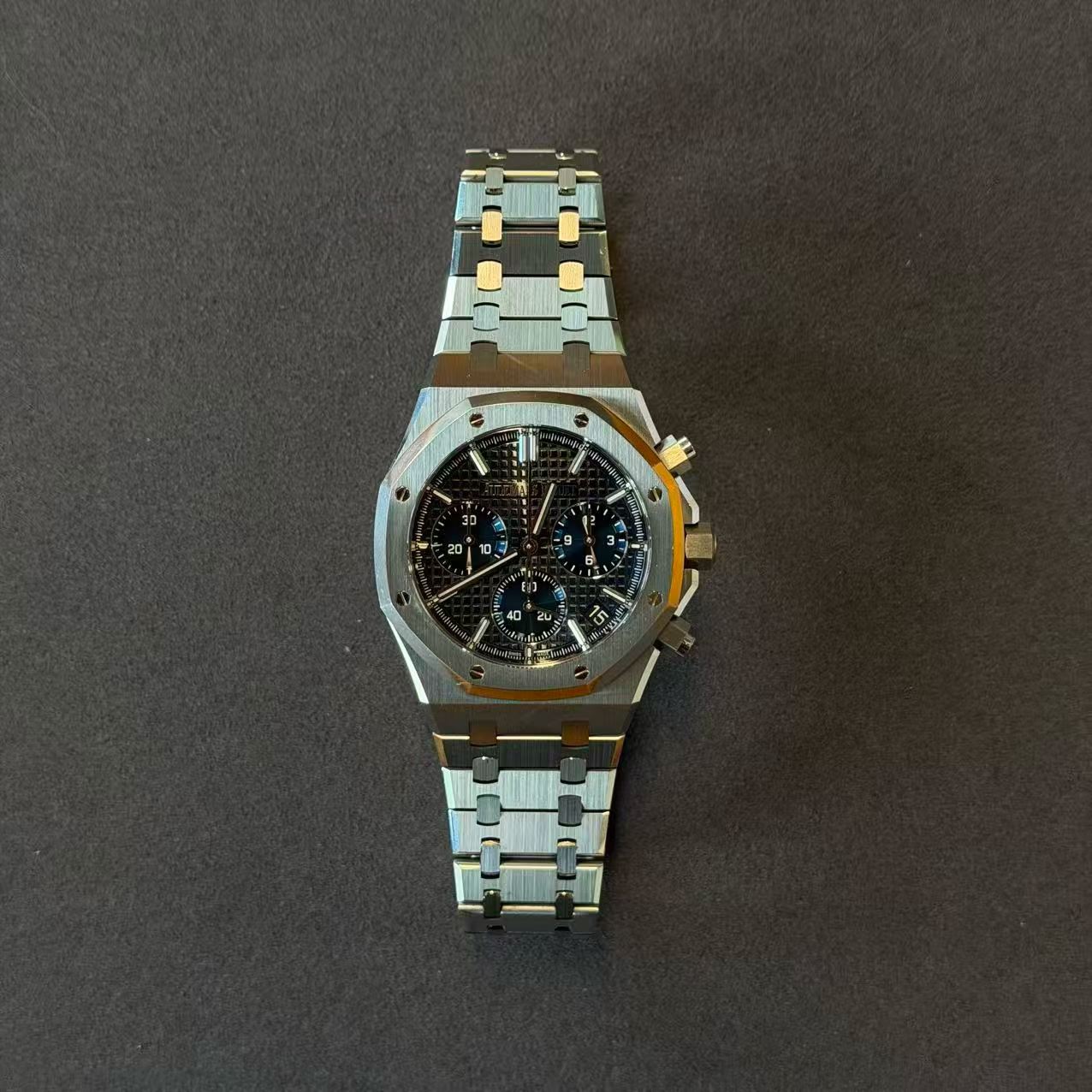 Audemars Piguet Royal Oak Chronograph 26240ST Blue Dial Full Set