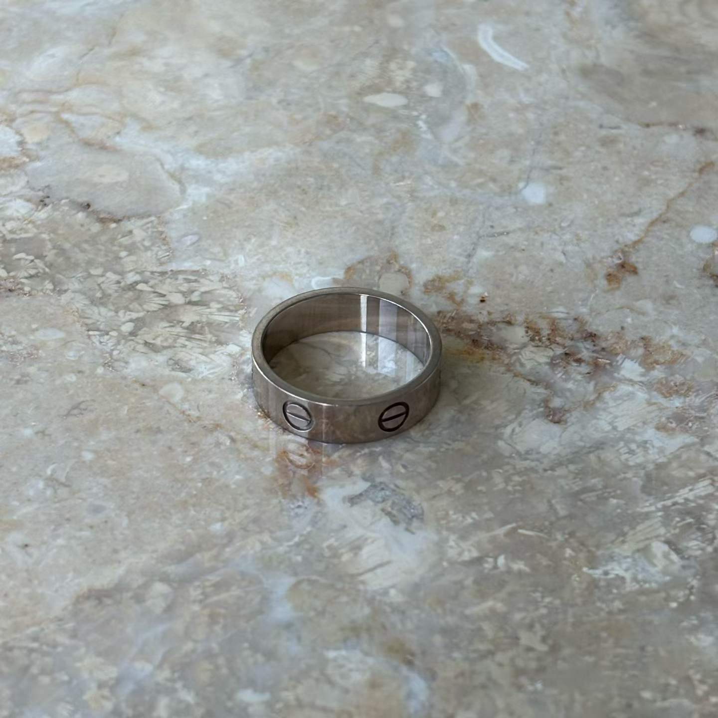 Cartier LOVE Ring White Gold