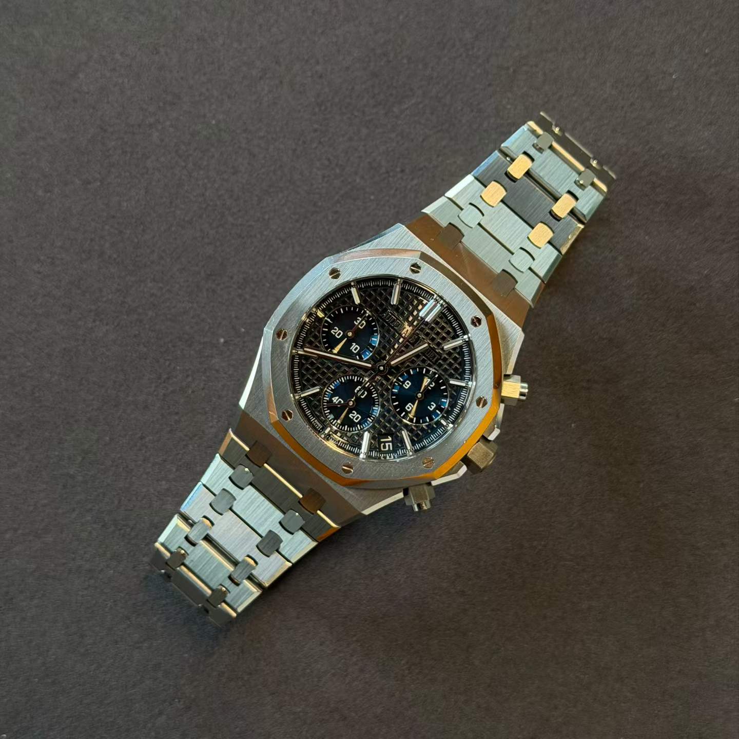 Audemars Piguet Royal Oak Chronograph 26240ST Blue Dial Full Set