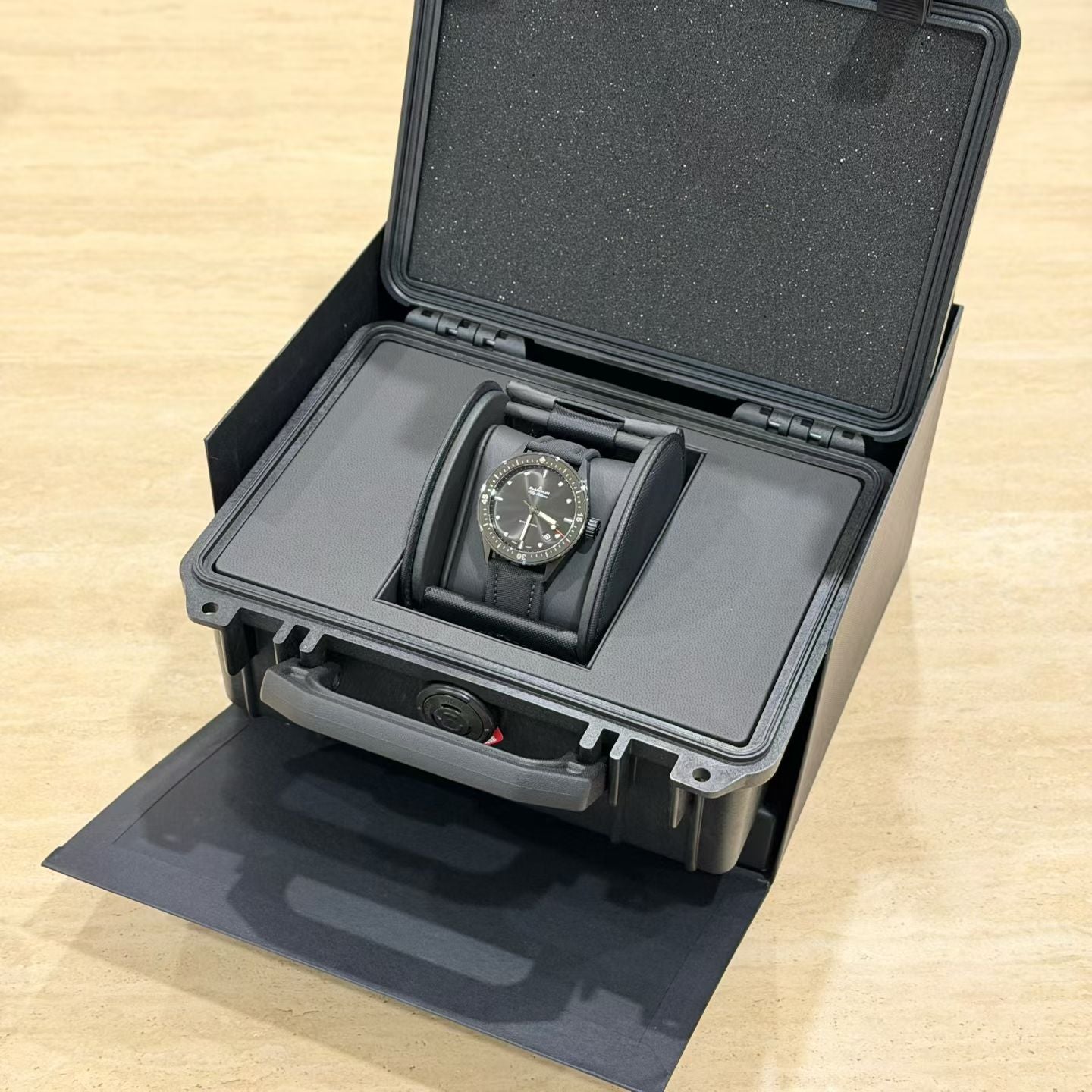 Blancpain Fifty Fathoms 5000 Black Dial Full Set