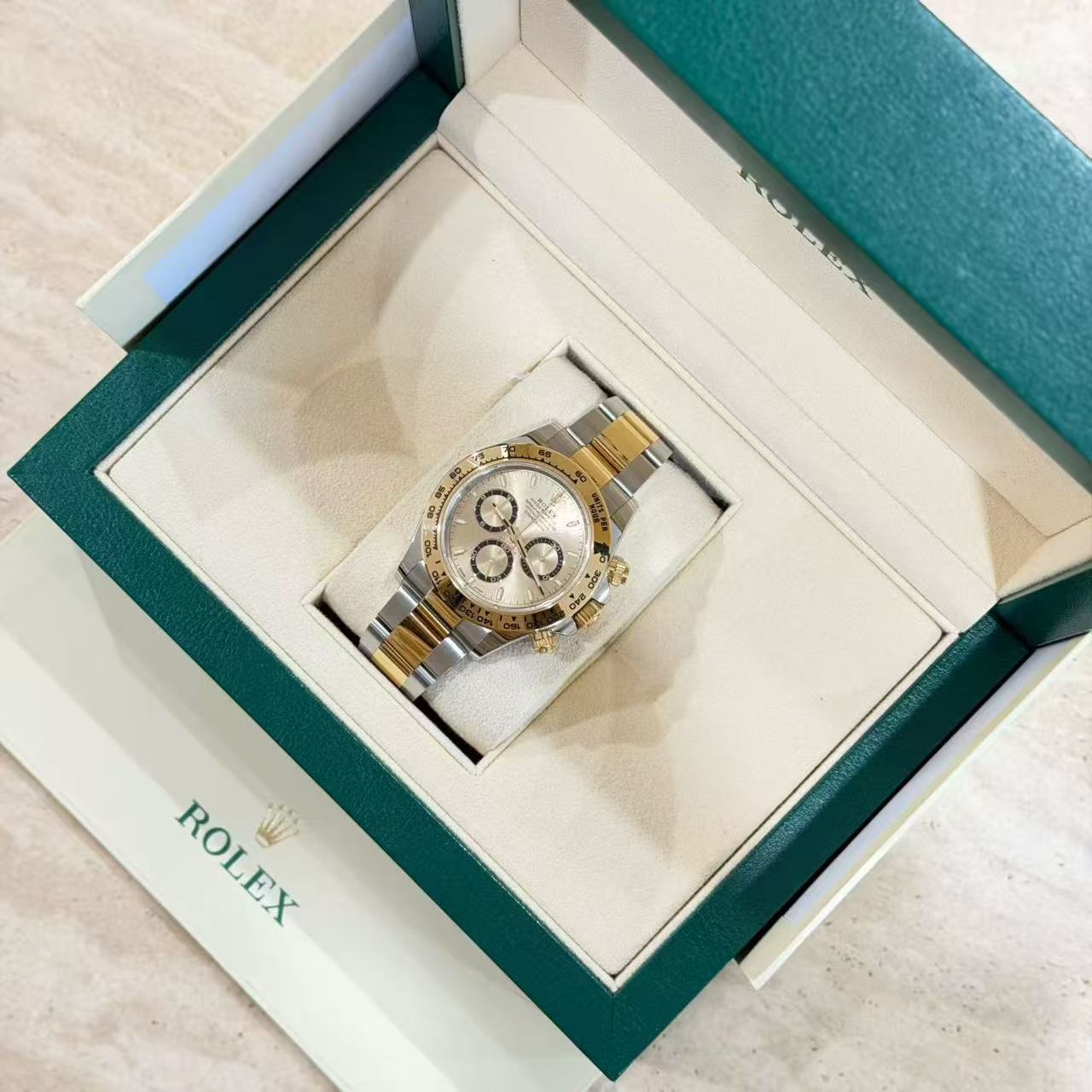 Rolex Cosmograph Daytona 126503 Champagne Dial Full Set