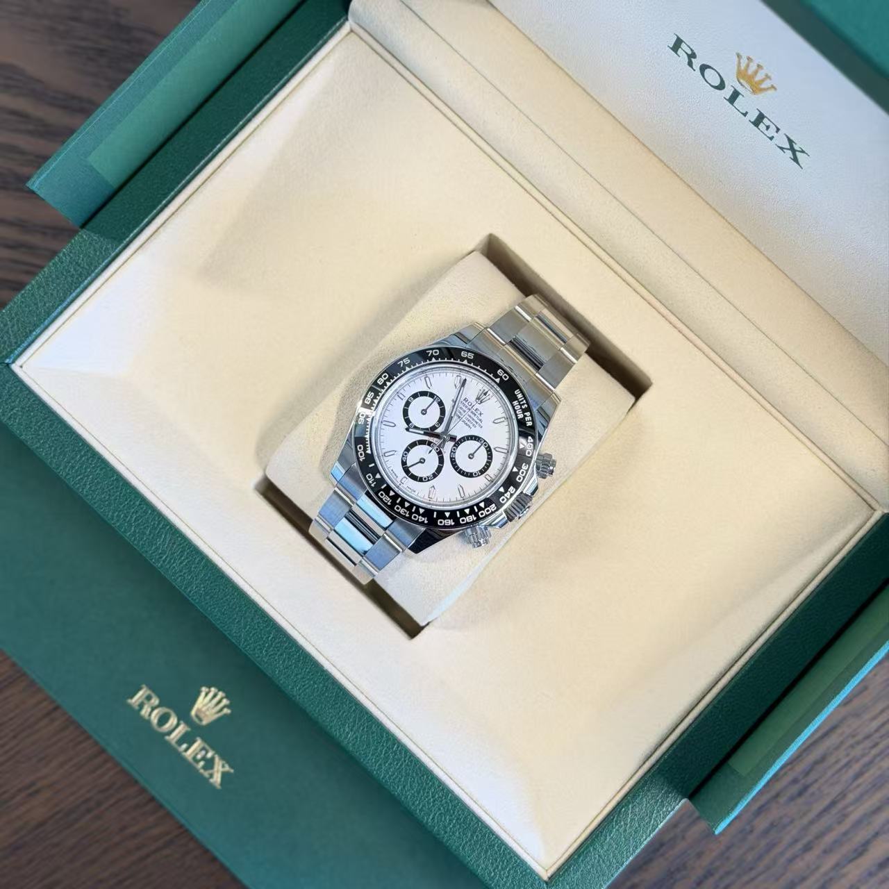 Rolex Cosmograph Daytona 126500 White Dial Full Set