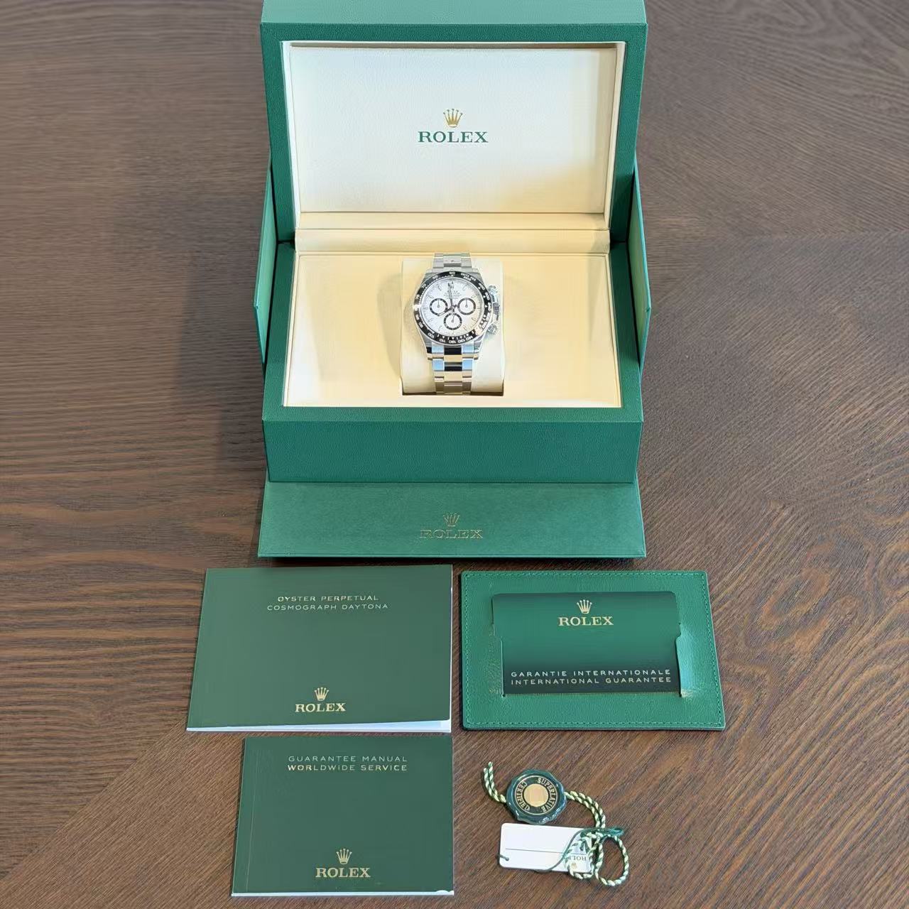 Rolex Cosmograph Daytona 126500 White Dial Full Set