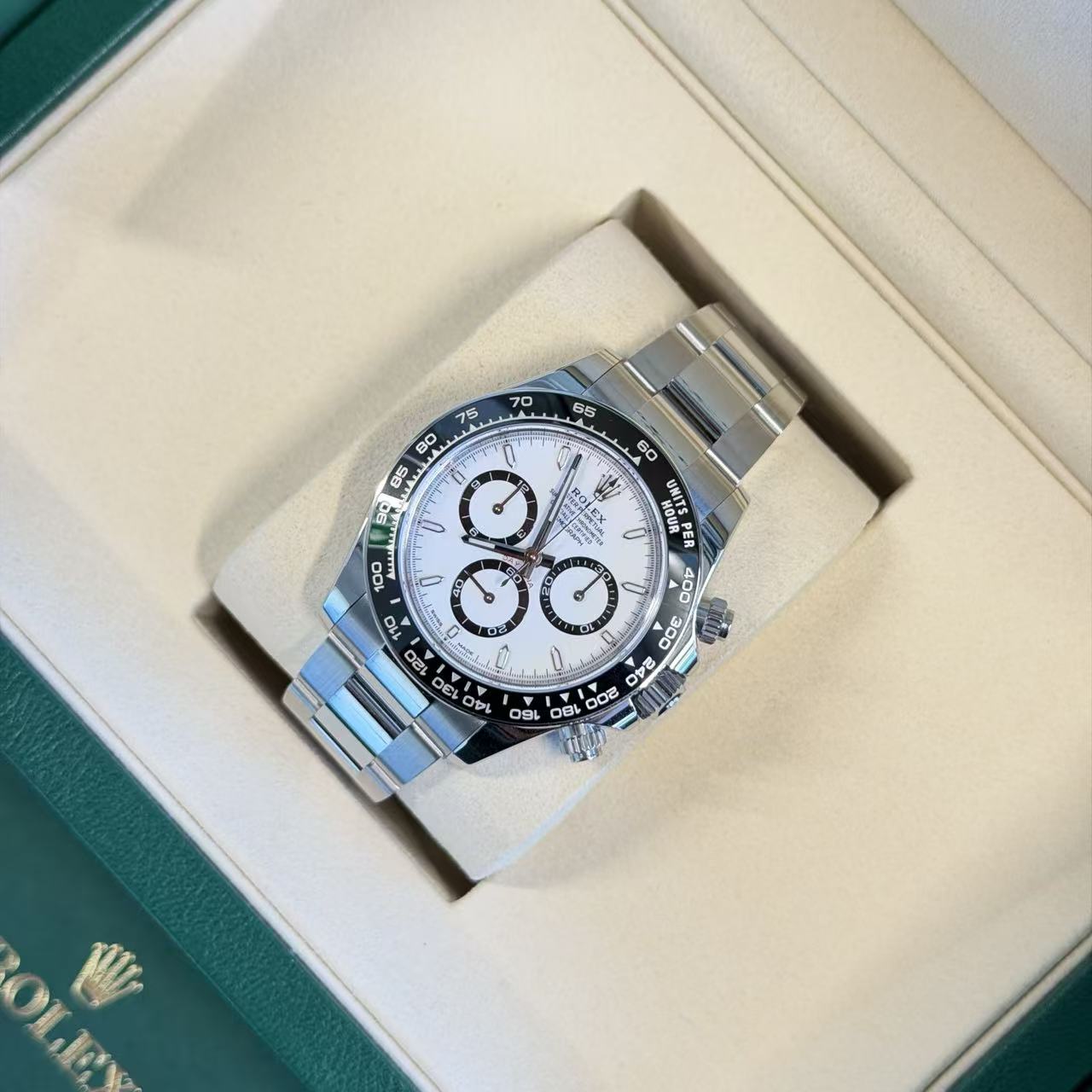 Rolex Cosmograph Daytona 126500 White Dial Full Set